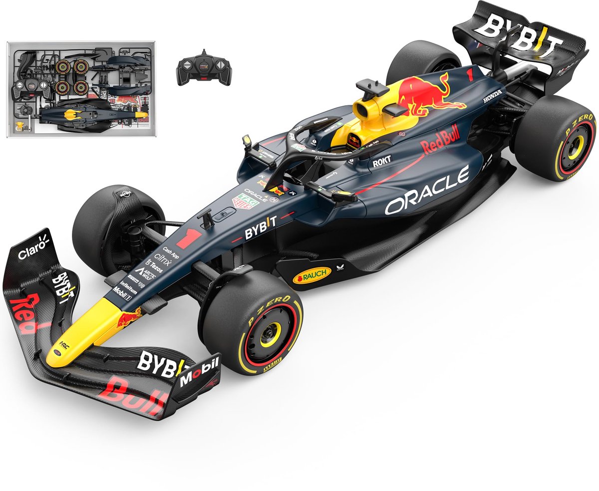 Jonotoys rastar 1:16 red bull f1 rb19 rc bouwset - 55dlg.