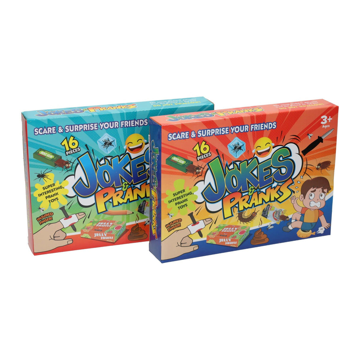 Jono toys grappenbox verras je vrienden - 16dlg.