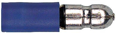 Hella round connector round plug 1.5-2.5 100pcs blue 5mm d