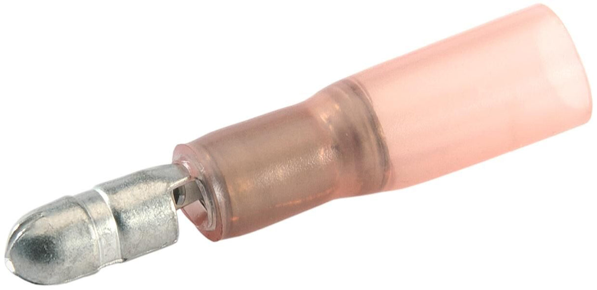 Hella shrink connector round plug.iso 0.5-1.0 red m4 25 pcs