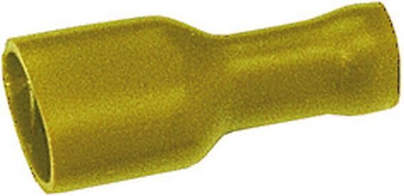 Hella banaanstekker fl.st.huels.4,0-6,0 volli 50 st. yellow