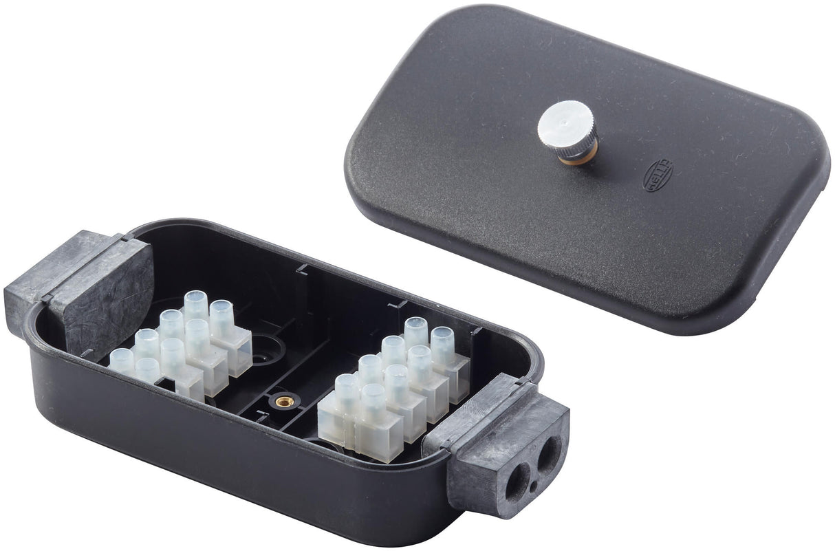 Hella Skrzynka przyłączeniowa do kabli Złącza kablowe 8-biegunowe ze śrubą pokrywy-a.