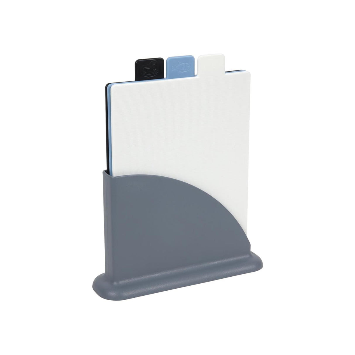 No brand cutting board set 3 pieces in holder 15x20 cm