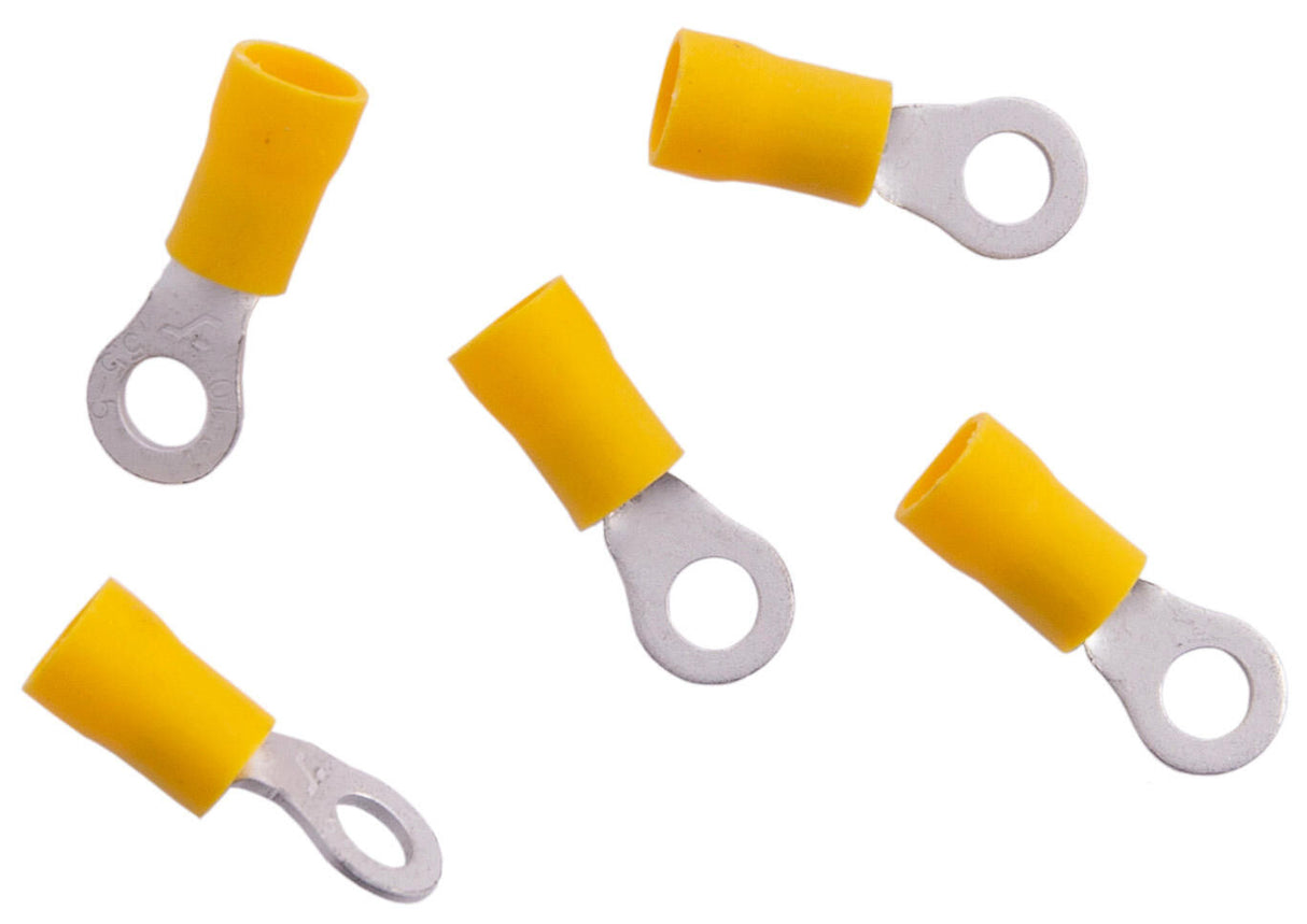 Dresselhaus ring connectors ring tin, 5mm partially insulated, 4.0-