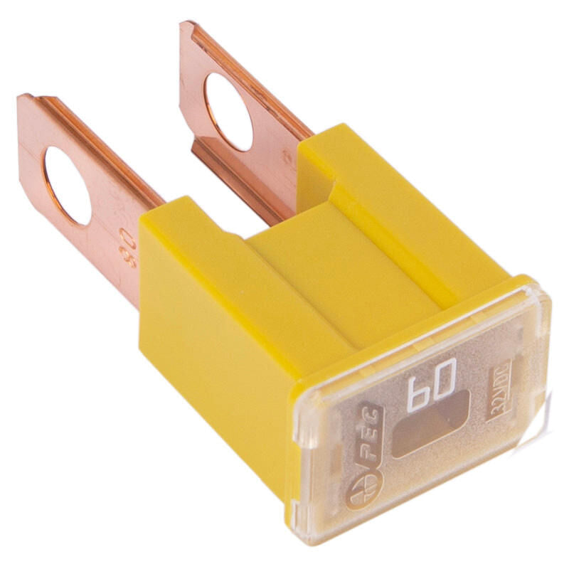 Dresselhaus pal fuse male (bt) block fuse type 60a male yellow