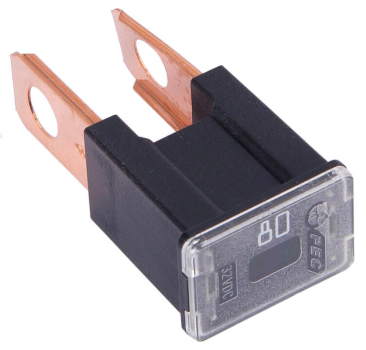 Dresselhaus pal fuse male (bt) block fuse type 80a male black