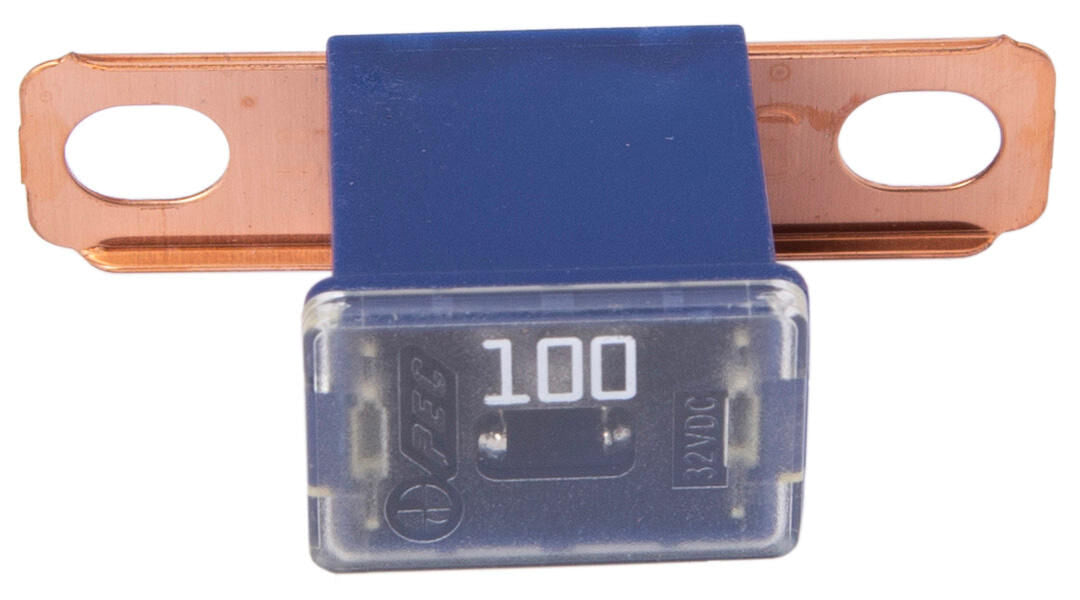 Dresselhaus pal-zekering protection 100a bent(cs) m. screw connection blue