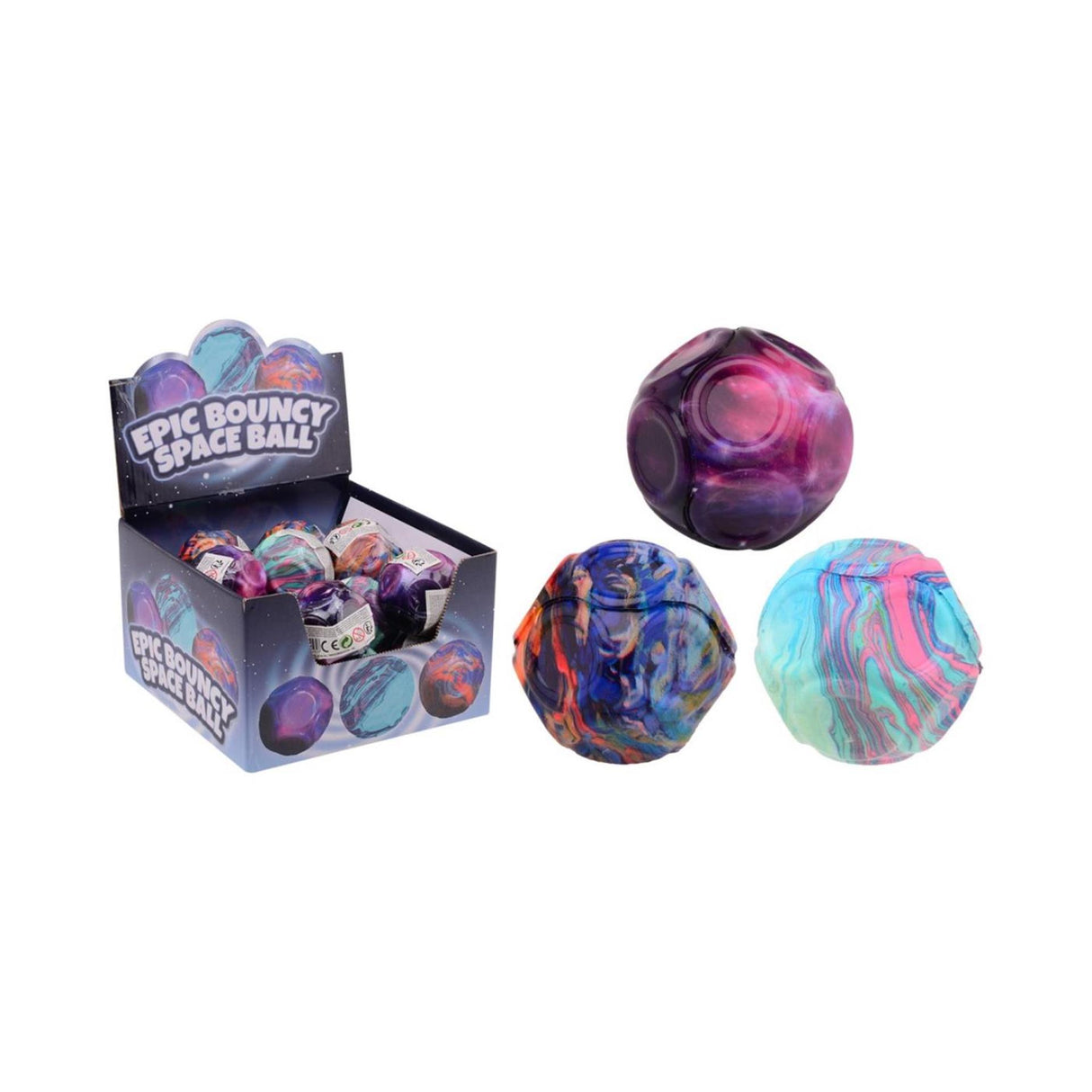 Johntoy stuiterbal 6cm