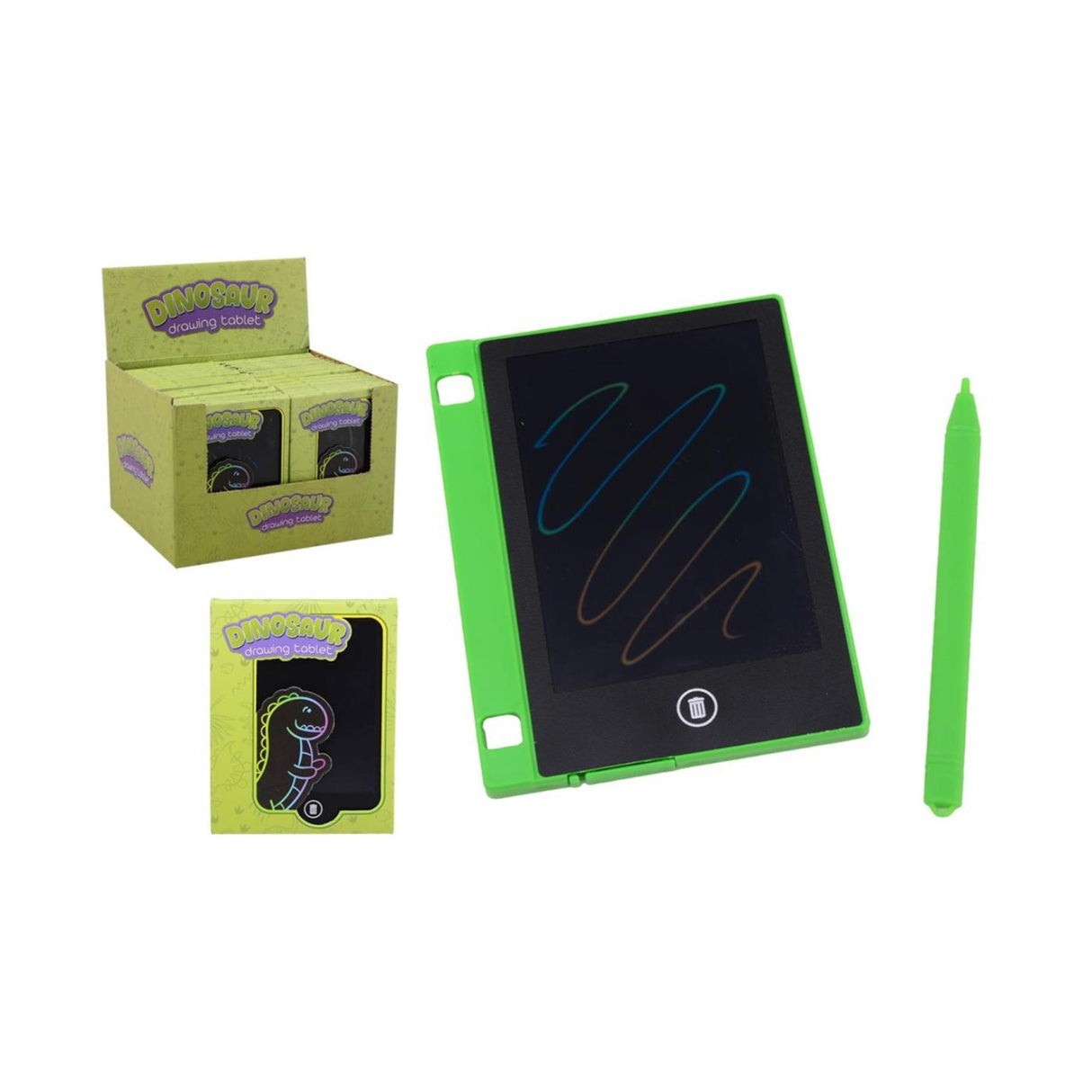 Johntoy Rainbow Dino Zeichnung Tablet Pocket Edition