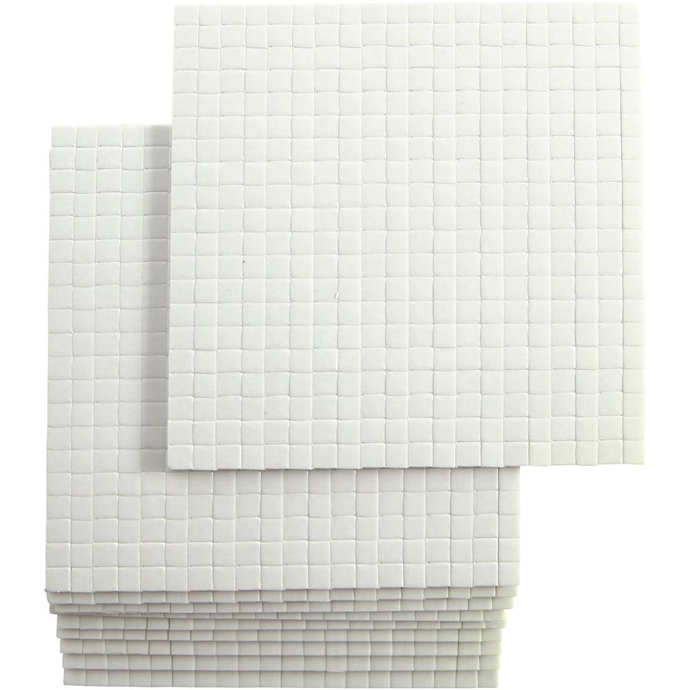 3D foam pads, size 5x5 mm, thickness 3 mm, 10x400 pieces 1 box