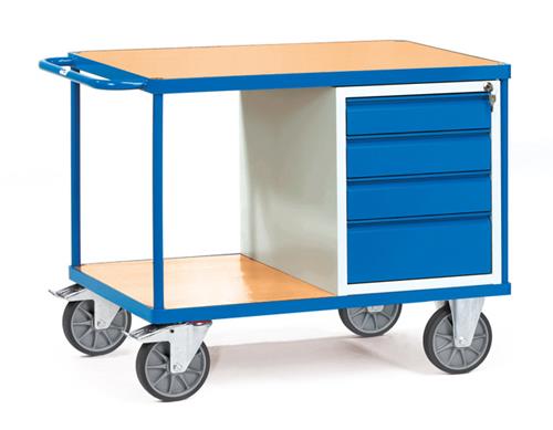 Fetra zware tafelwagen 1050x700mm - 600kg