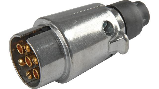 Herth+buss plug 7-pol blade terminal connection