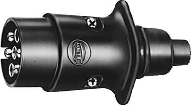 Hella stekker plastic plug 7-pin.