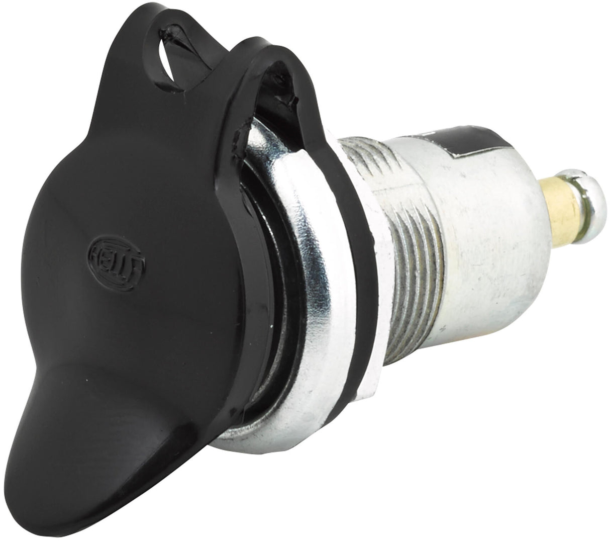 Hella contact box built-in socket 2-pin with cover 18,5mm