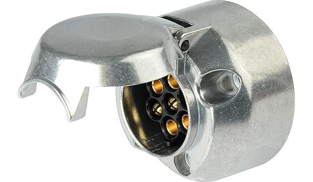 Herth+buss contactdoos sockets 7 pole lightm plug connection