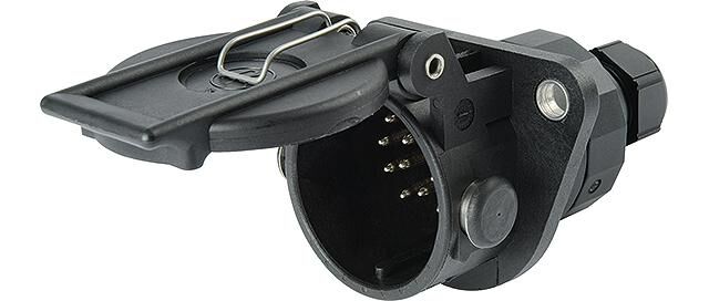 Herth+buss contact box sockets 13-pin 24v plastic