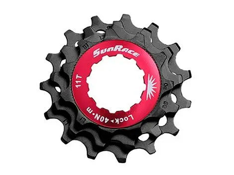 Sukces Shimano Sunrace z wieńcami 10v 11 13 15t Czarny