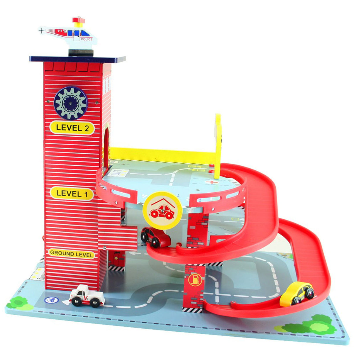 Mentari Holzgarage rot