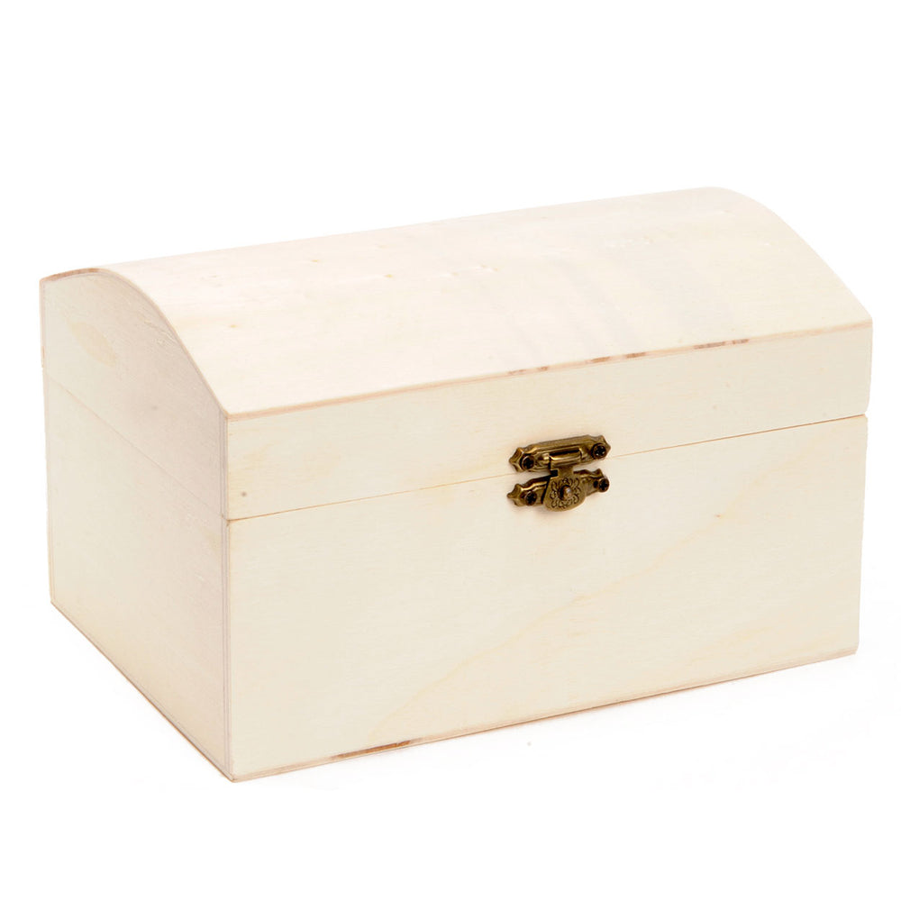 Decorate your own Wooden Treasure Chest, 3 pcs.