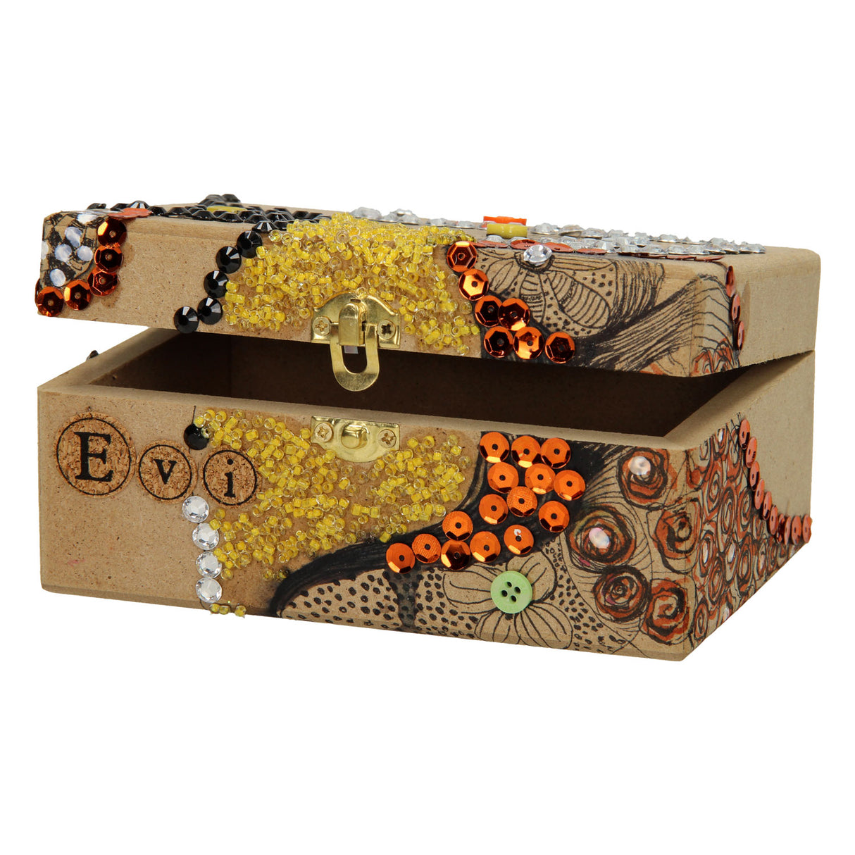 Playwood rechthoekige kist mdf