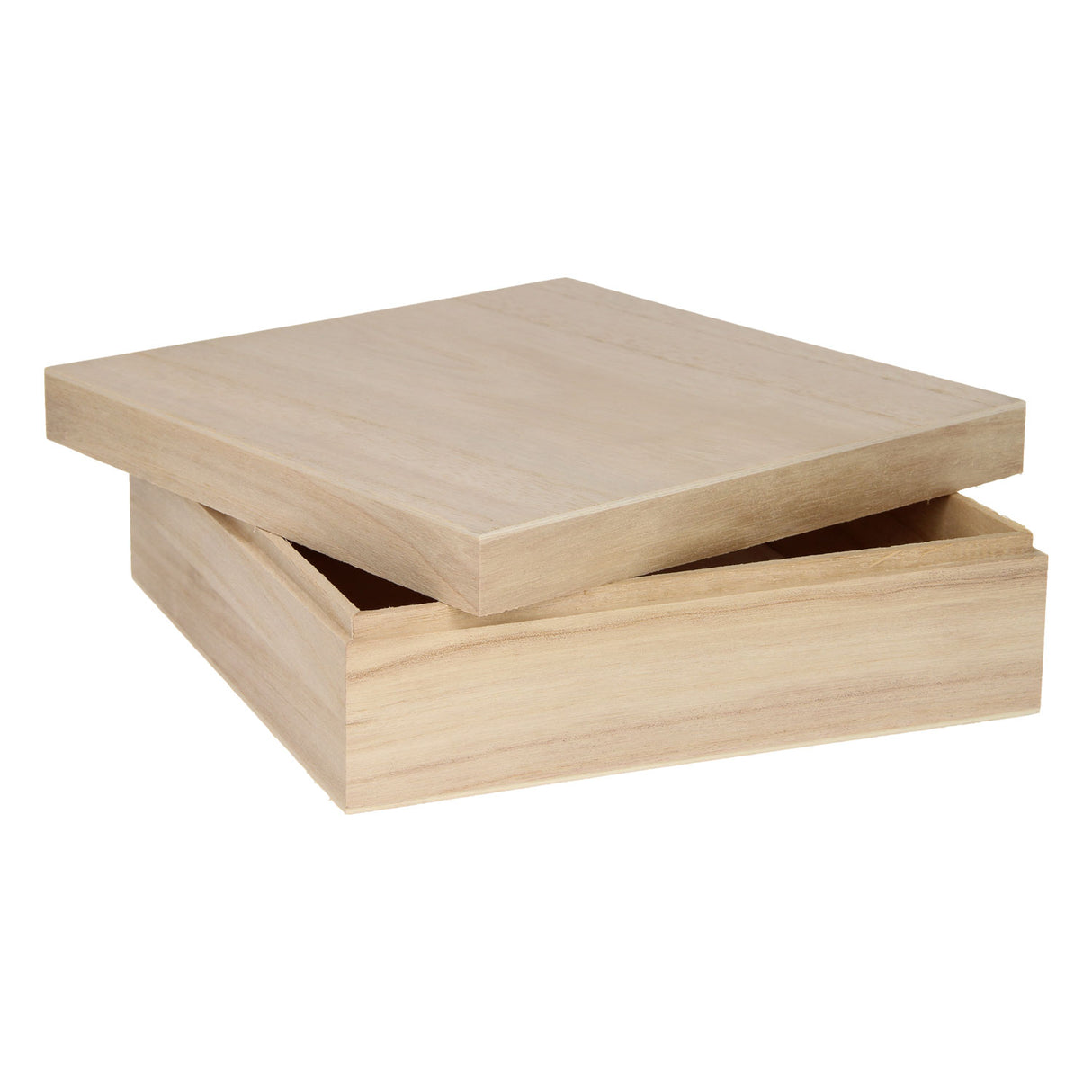 Square Box with Loose Lid
