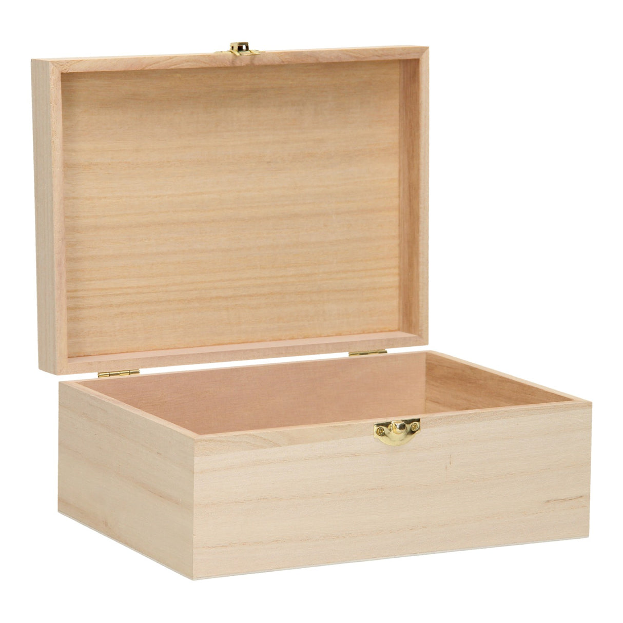 Wooden Box A5 Size with Flap Lid