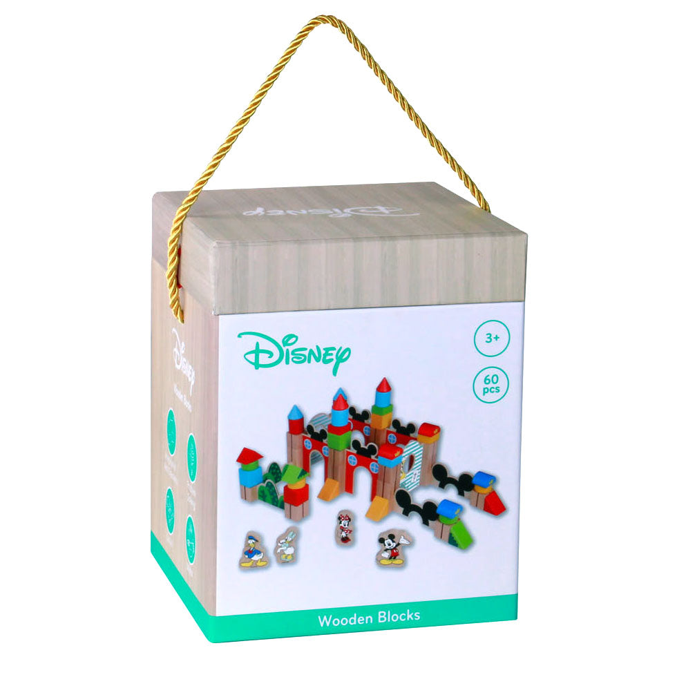 Disney Mickey Mouse Holz Blocks Set, 60dlg