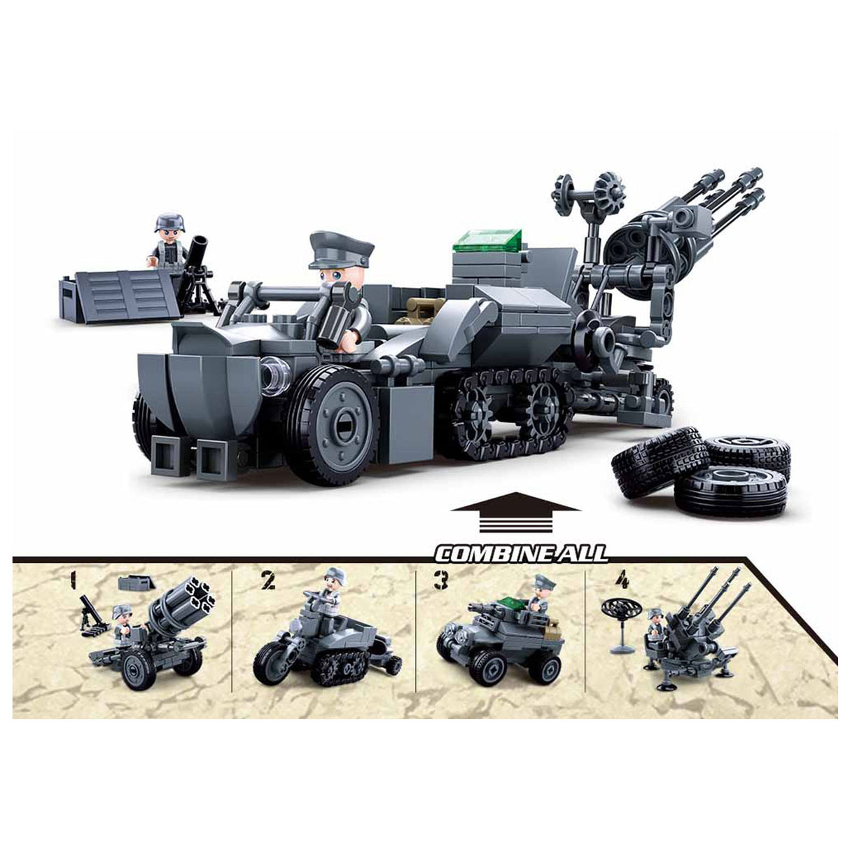 Sluban wwii - combined set - 368dlg.
