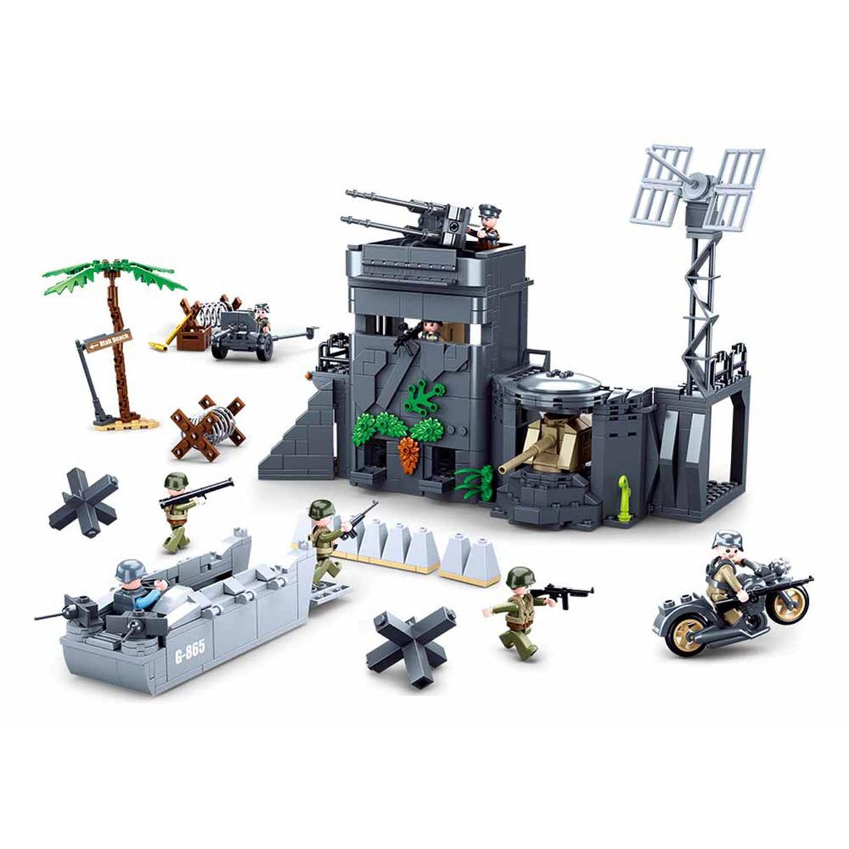 Sluban army - bunker in the dunes - 765dlg.