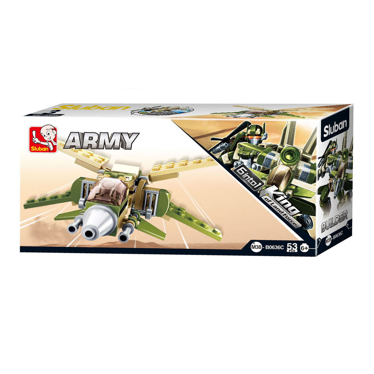 Sluban construction kit army vehicle