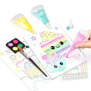 Fluffy painting set