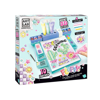 Fluffy schilder studio