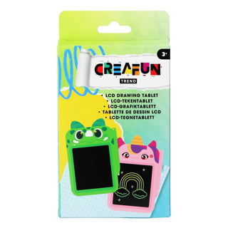 Creafun trend lcd tekenbord fun 15 cm 6 assorti | 6 stuks