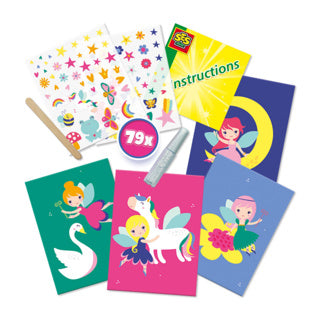 SES Rub On Transfers Cards