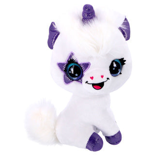 Airbrushed plush unicorn