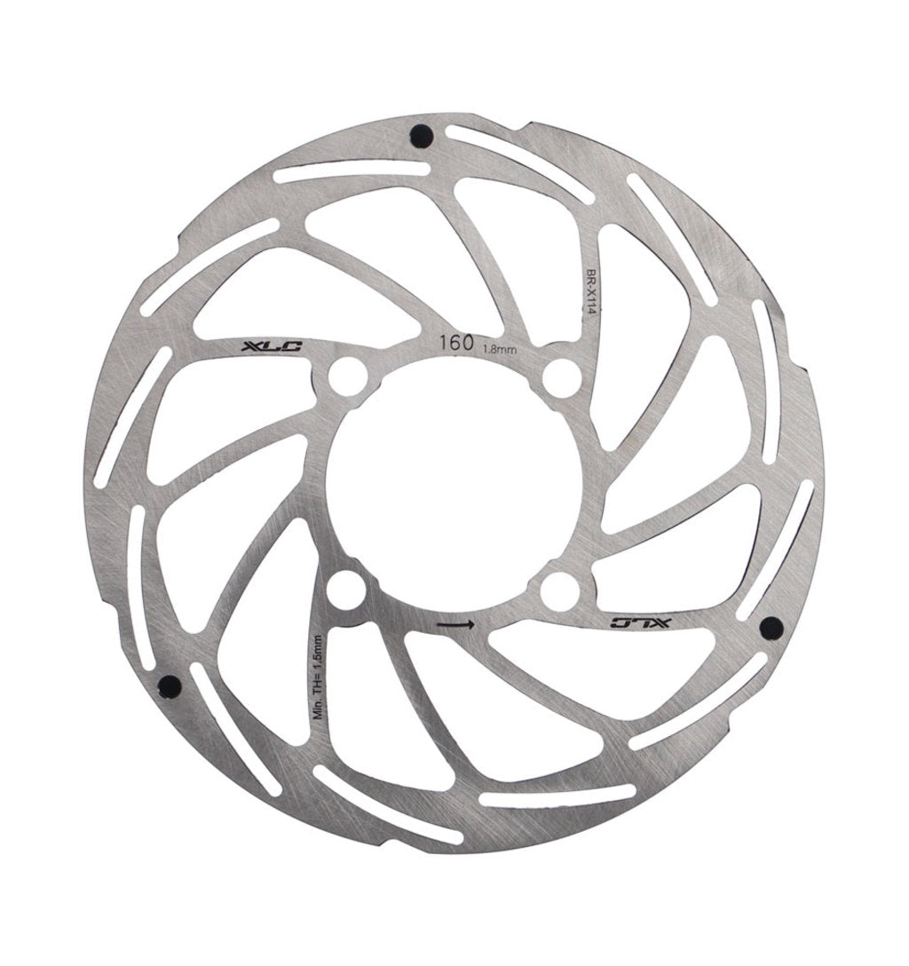 Xlc remdschijf rohloff a 160mm 1.8mm zi brx114