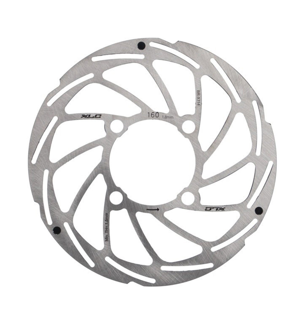 Xlc remdschijf rohloff a 160mm 2.0mm zi brx114
