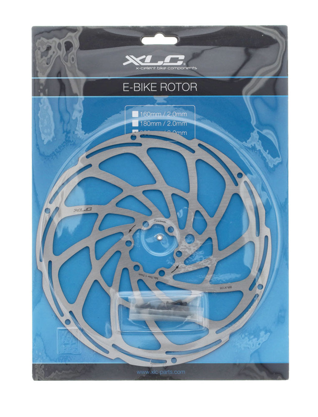 Xlc brake disc ebike 203mm zi brx135