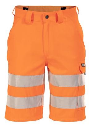 Dassy hoge zichtbaarheidsshort idaho p k fluo-oranje 64