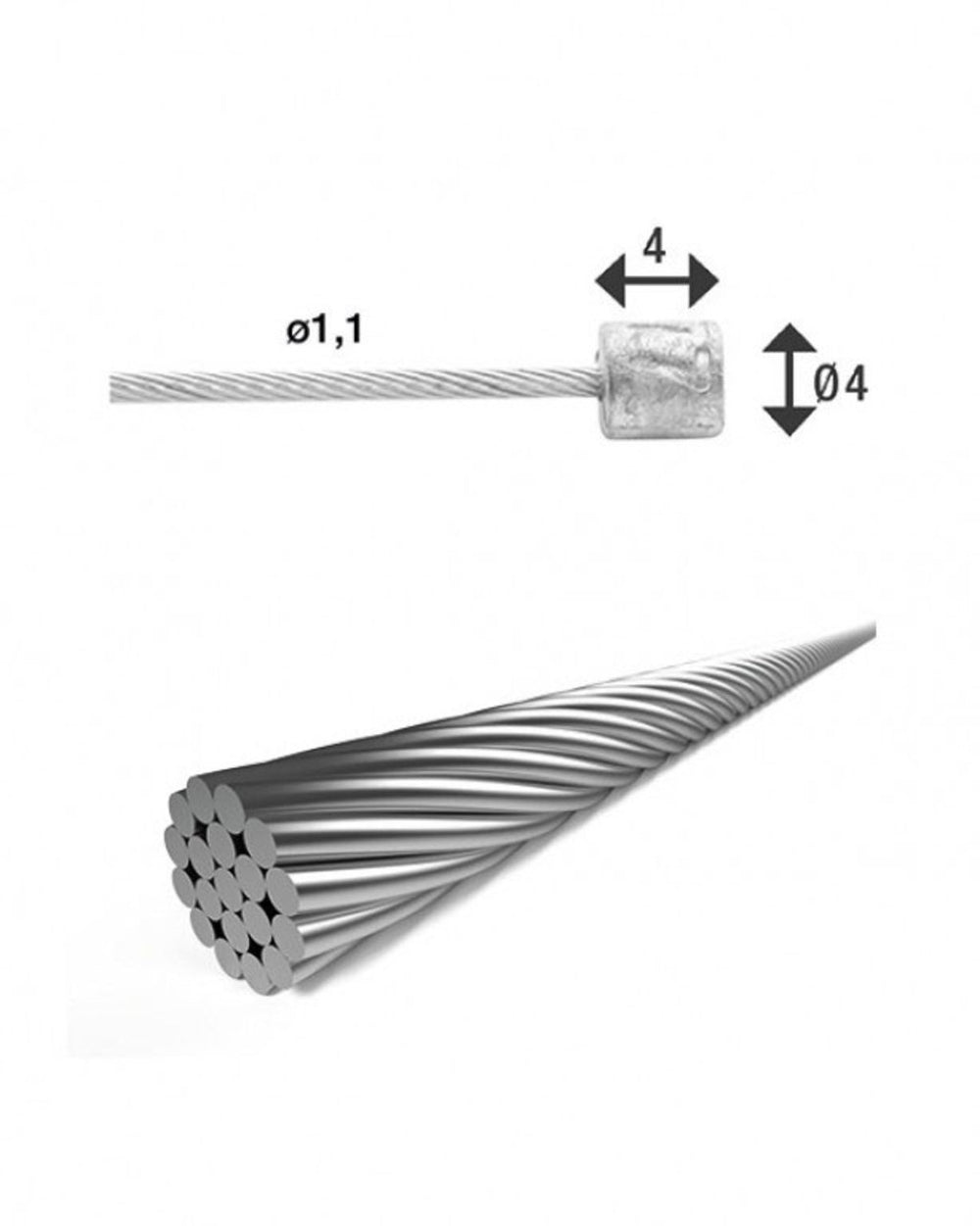 Xlc gear cable sh-x17