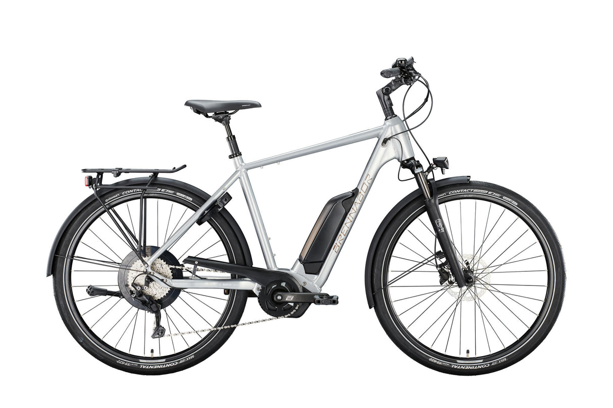 Brennabor elektromos trekking kerékpár T-38e mod. 24 ebike trek. t-38e 28 50 ő. 8sp. ezüstbarna