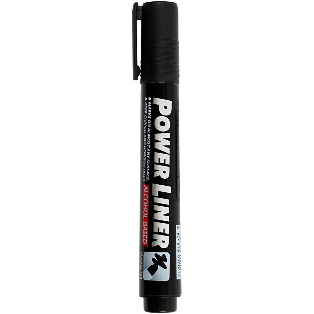 Mungyo power liner, line width 1.5-3 mm, black, 1 piece