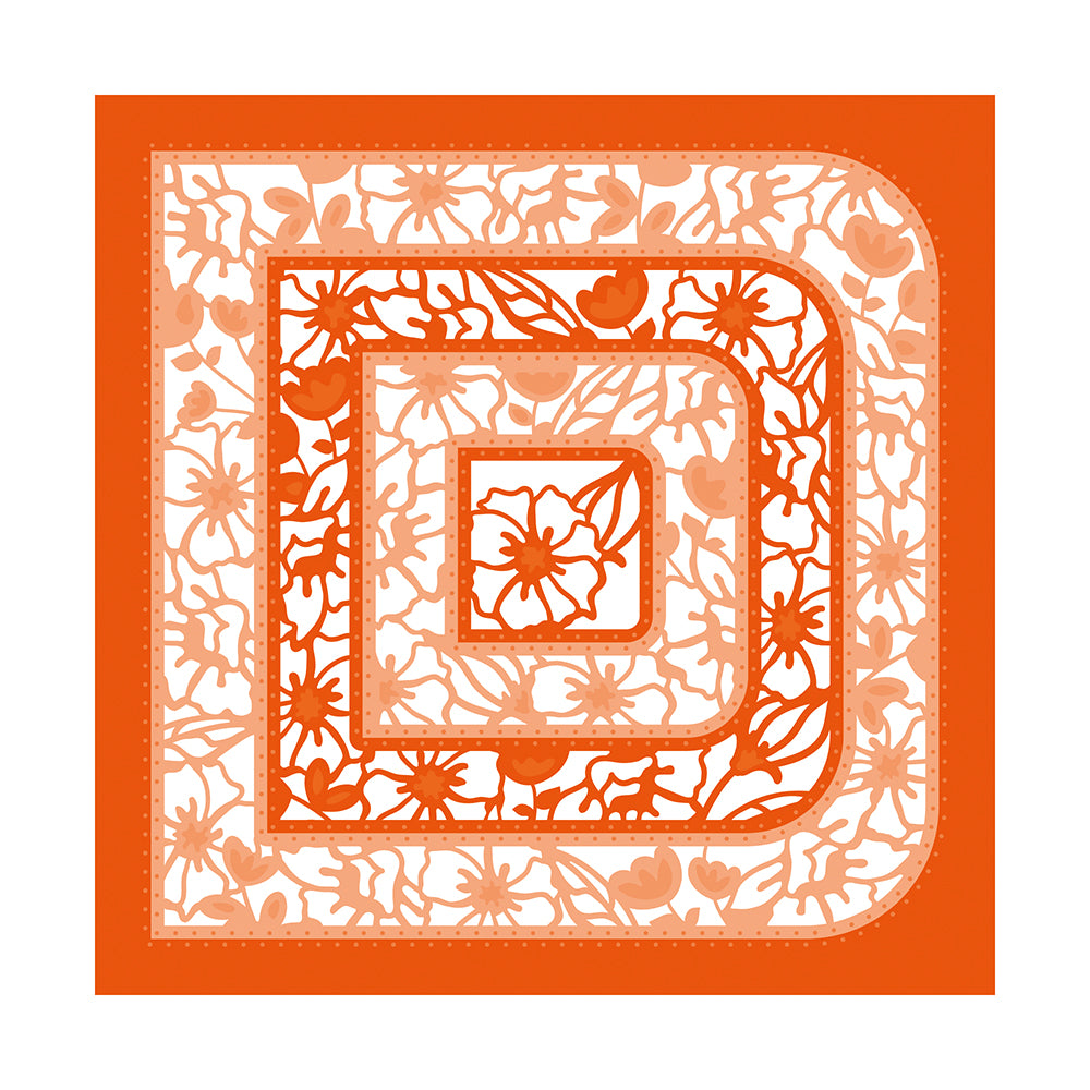 Tonic studios • dimensions die set flora memoria layering