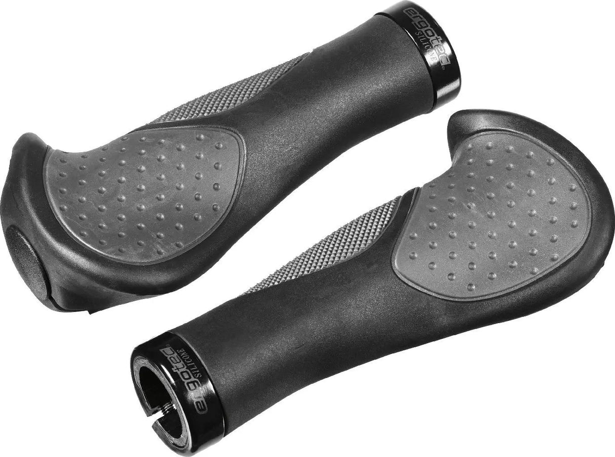 Ergotec håndterer Frisco 2 silikone lang sort grå lang
