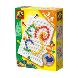 Ses montessori mozaïekbord compact | 2 stuks