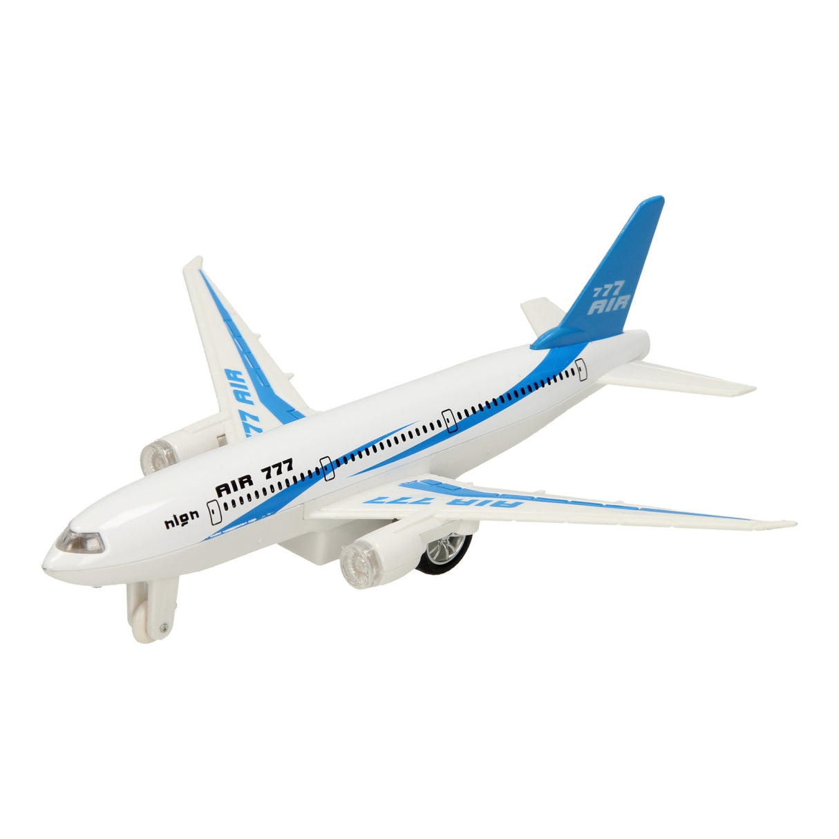 JOHNTOY Airplane Die Cast avec un son léger