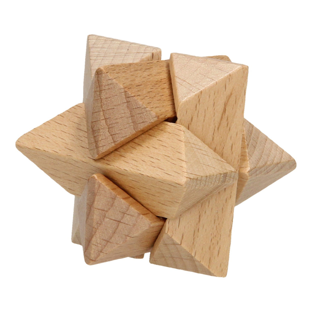 Johntoy Wooden Brain Teaser