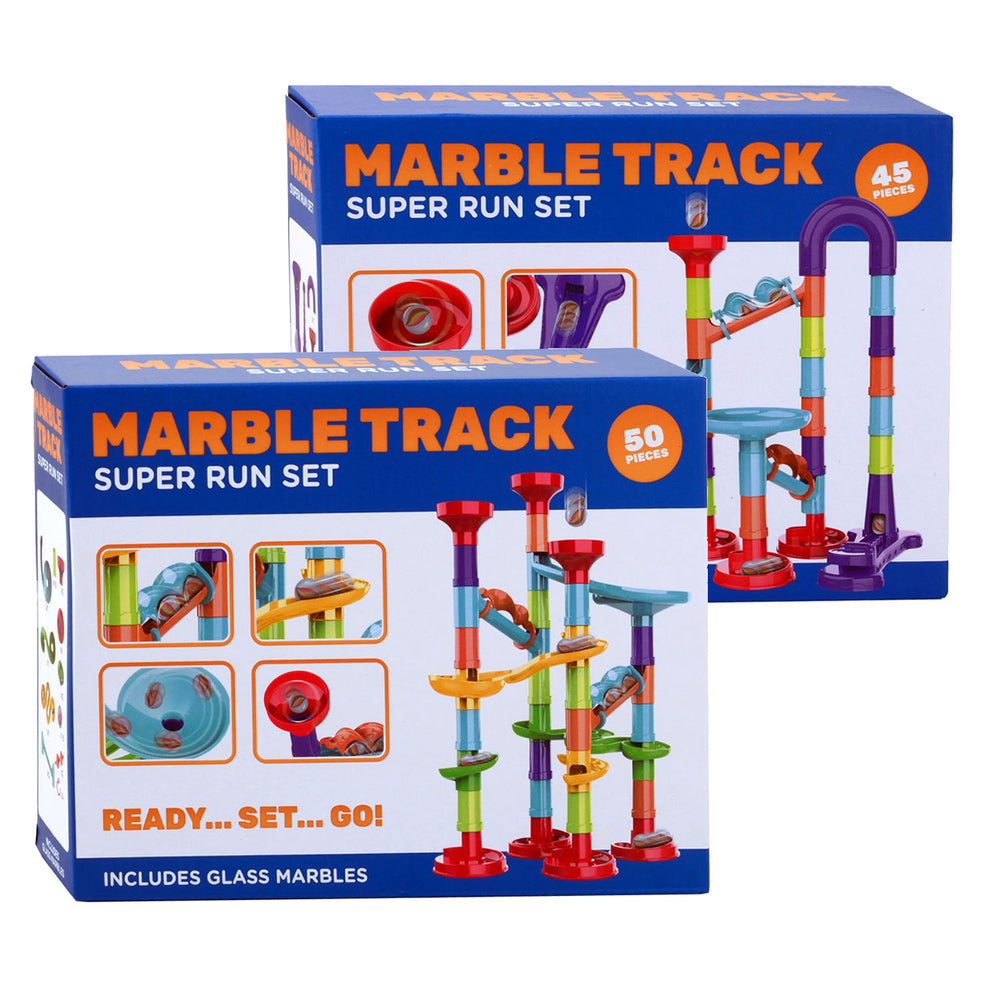 Johntoy marble track super run set, 45dlg.