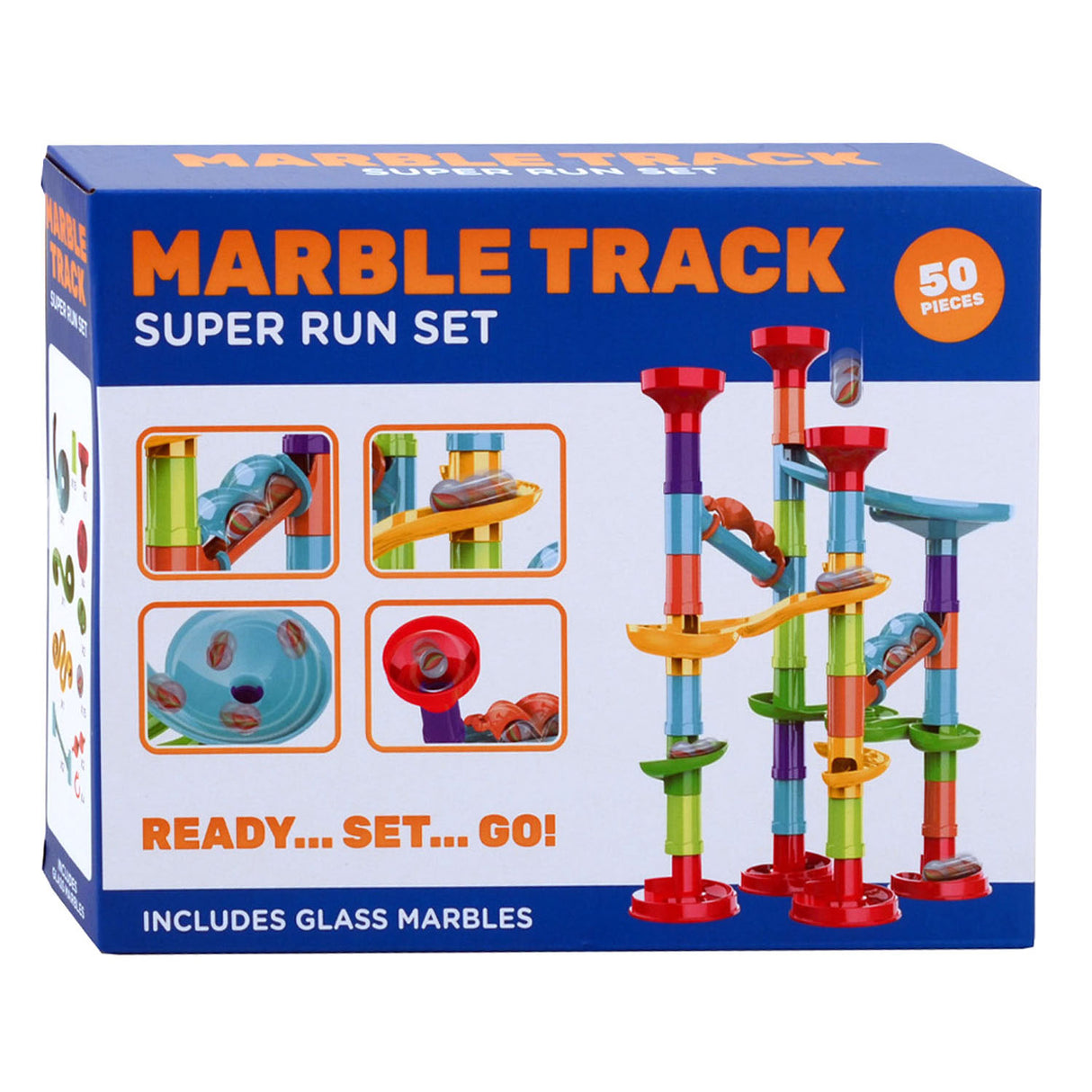 Johntoy marble track super run set, 45dlg.