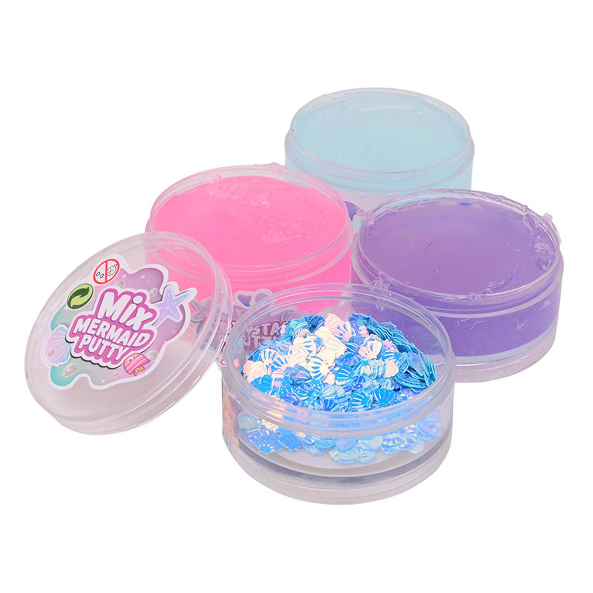 Johntoy Crystal Putty Mermaid